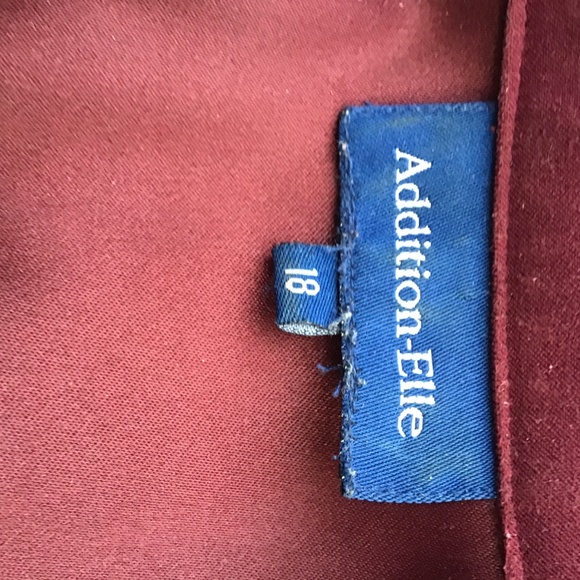 Women's Burgundy Jacket - Picture 5 of 11